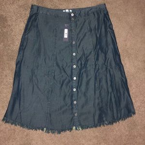 Chambray Skirt
